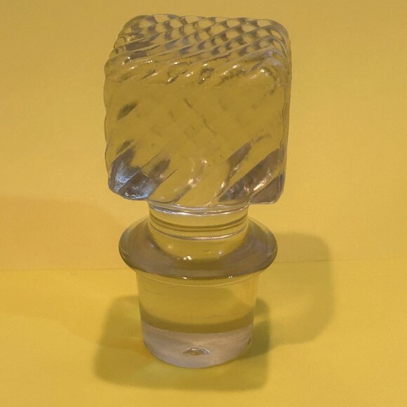 Clear Glass Bottle Stopper for Decanter VINTAGE - Picture 4 of 11